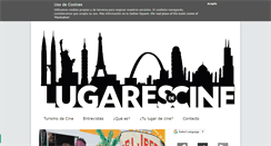 Desktop Screenshot of lugaresdecine.com